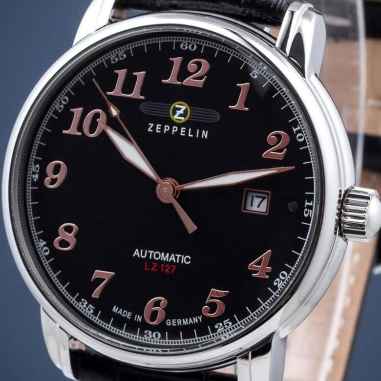 Zegarek Zeppelin 7656-2 - Tarcza