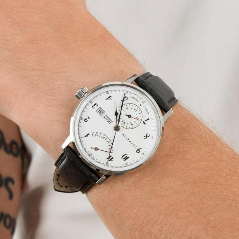 Zegarek Zeppelin 8060-1 - Tarcza
