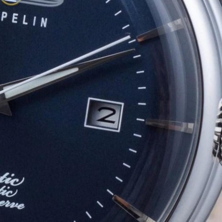 Zegarek Zeppelin 8462-3 - Datownik 