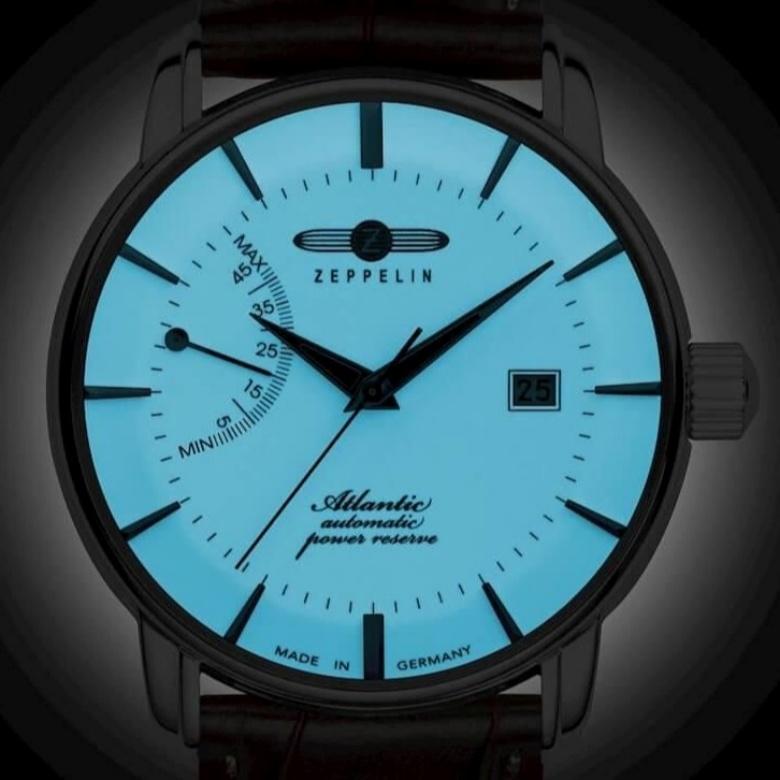 Zegarek Zeppelin 8462-3 - tehnologie Super-LumiNova