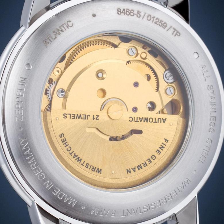 Zegarek Zeppelin 8466-5 - Transparentny dekiel