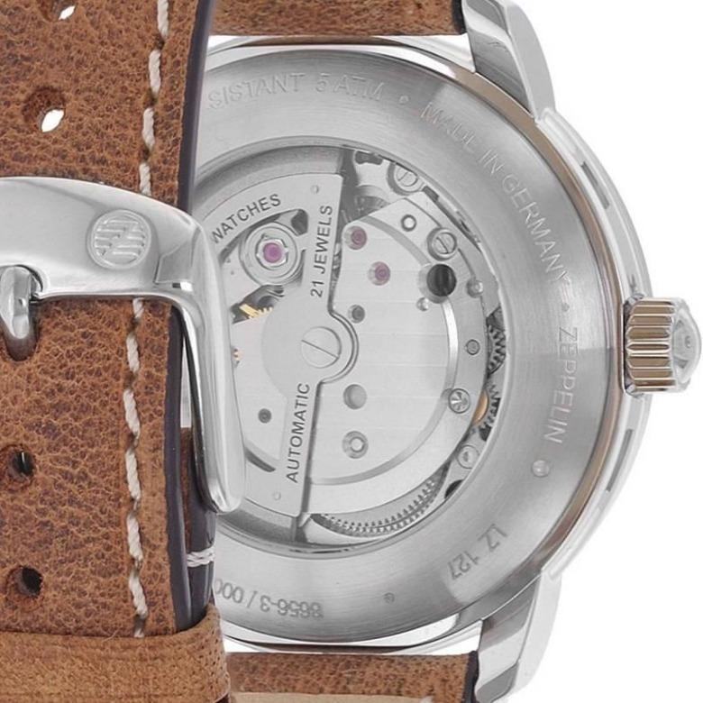 Zegarek Zeppelin 8656-3 - Transparentny dekiel