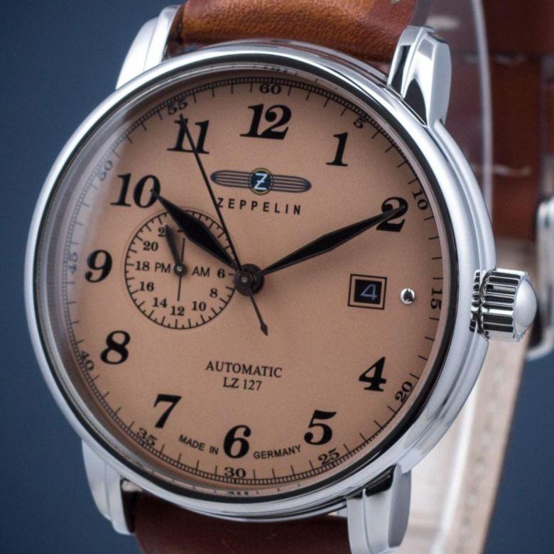 Zegarek Zeppelin 8668-5 - Tarcza
