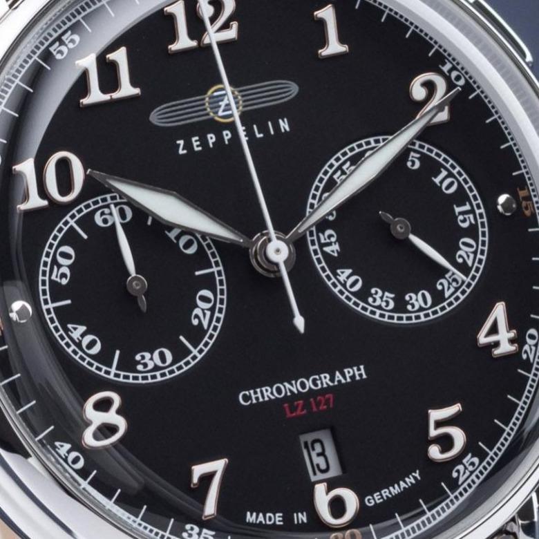 Zegarek Zeppelin 8678-2 - Cronograf