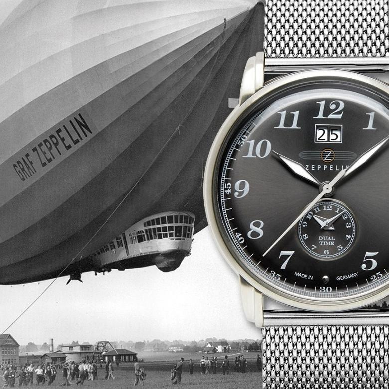 Zegarek Zeppelin 7640-1 - Dual Time