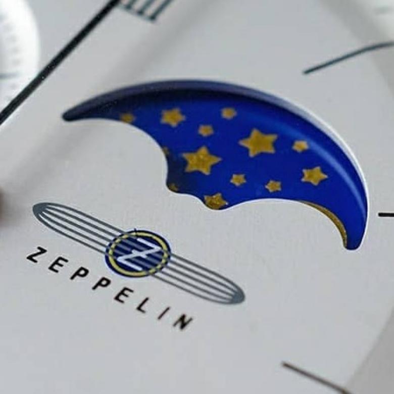 Zeppelin ceas 7037-3 - Indicator de fază lunară