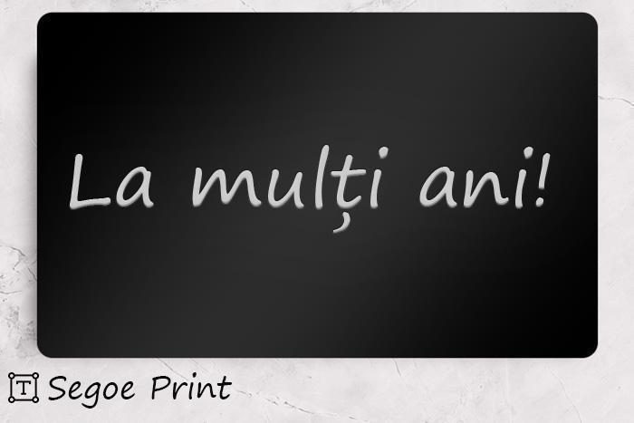Segoe Print